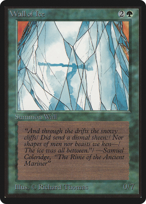 Wall of Ice (LEB-) - Limited Edition Beta