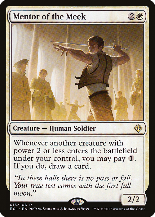 Mentor of the Meek (AC2-015) - Archenemy: Nicol Bolas
