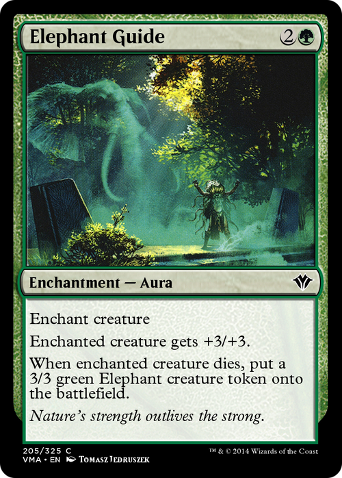 Elephant Guide (VMA-205) - Vintage Masters Foil