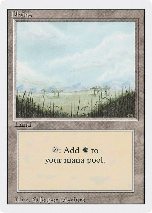 Plains (B) (3ED-294) - Revised Edition