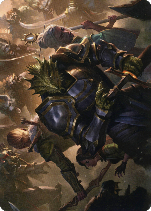You Come to the Gnoll Camp // You Come to the Gnoll Camp (AAFR-042) - Adventures in the Forgotten Realms Art Series (Borderless)