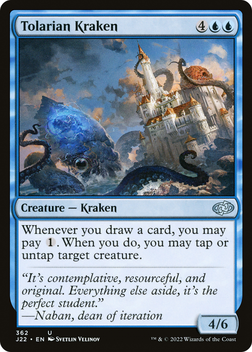Tolarian Kraken (J22-362) - Jumpstart 2022