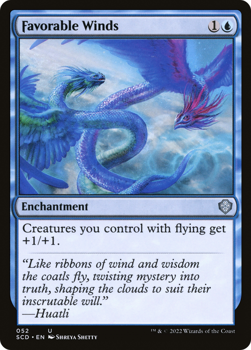 Favorable Winds (SCD-052) - Starter Commander Decks