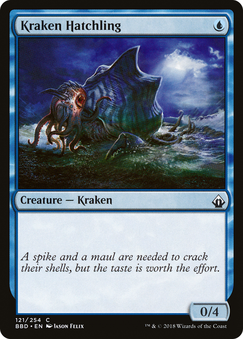 Kraken Hatchling (BBD-121) - Battlebond