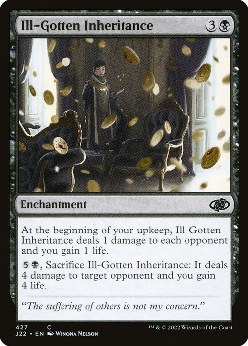 Ill-Gotten Inheritance (J22-427) - Jumpstart 2022