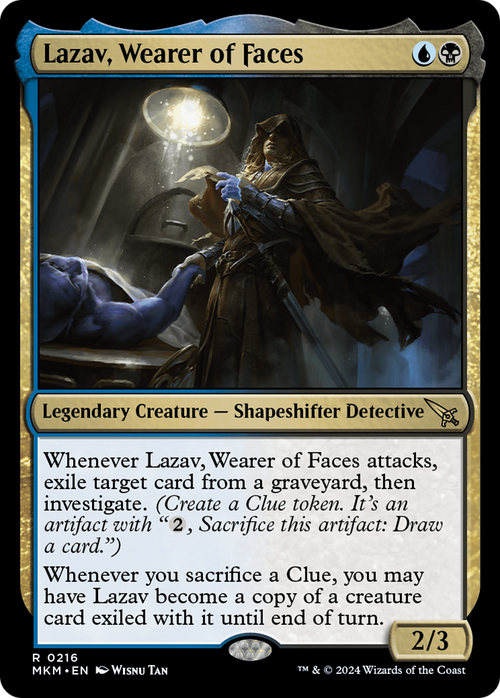 Lazav, Wearer of Faces (MKM-216) - Murders at Karlov Manor