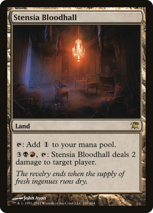 Stensia Bloodhall (ISD-247) - Innistrad