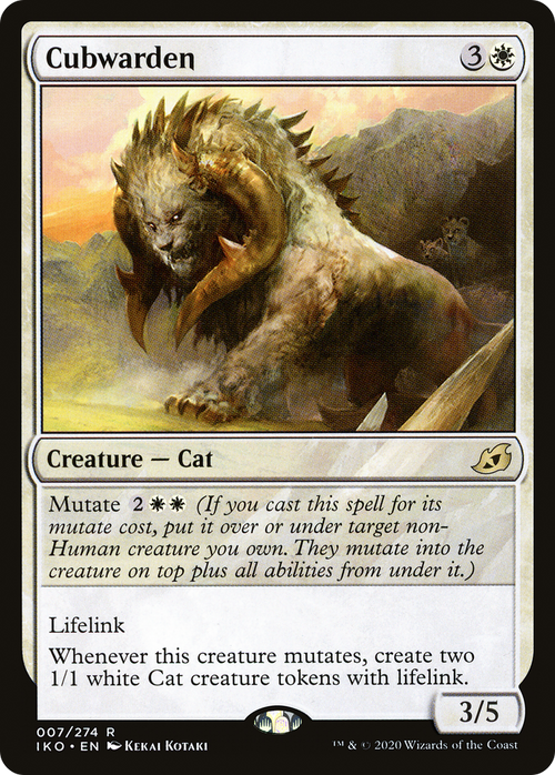 Cubwarden (IKO-007) - Ikoria: Lair of Behemoths Foil