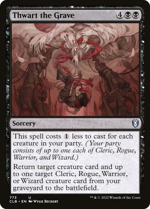 Thwart the Grave (CLB-773) - Commander Legends: Battle for Baldur's Gate