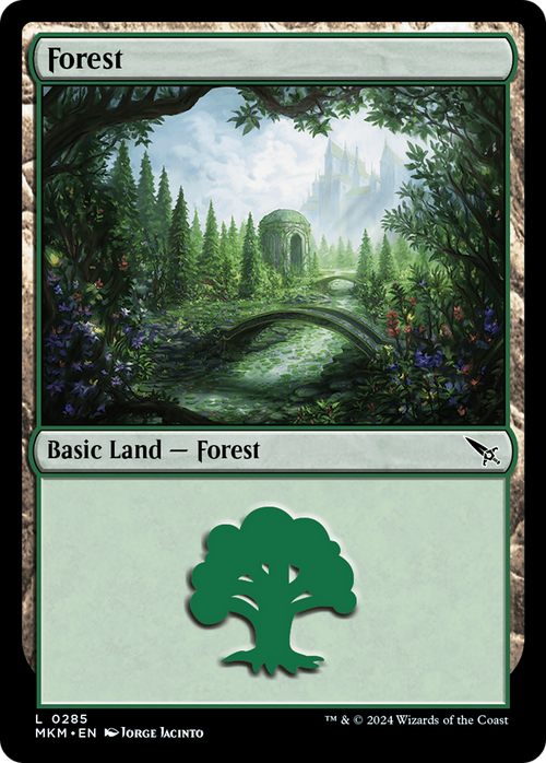 Forest (0285) (MKM-285) - Murders at Karlov Manor Foil