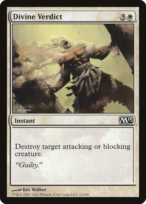 Divine Verdict (M13-012) - Magic 2013