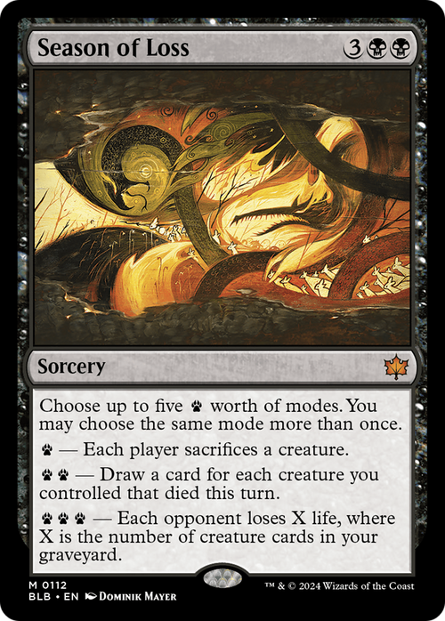 Season of Loss (BLB-112) - Bloomburrow