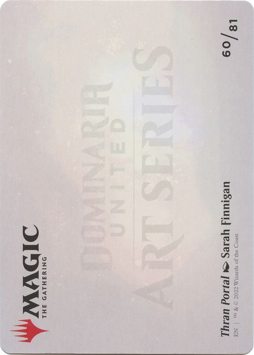 Thran Portal // Thran Portal (ADMU-060) - Dominaria United Art Series (Borderless)