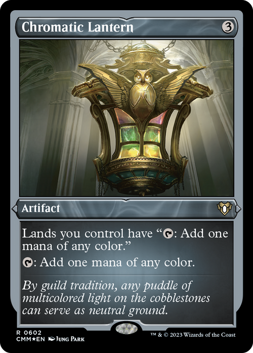 Chromatic Lantern (Foil Etched) (CMM-602) - Commander Masters Foil