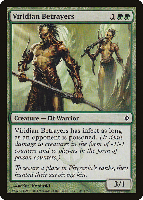 Viridian Betrayers (NPH-124) - New Phyrexia