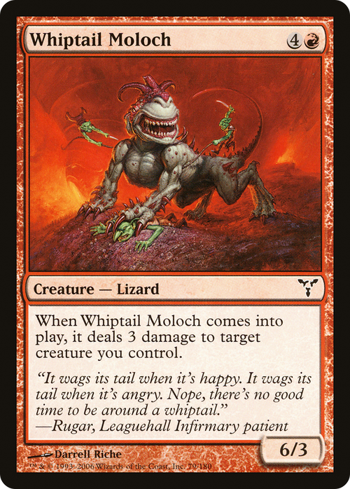 Whiptail Moloch (DIS-079) - Dissension Foil