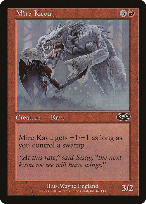 Mire Kavu (PLS-067) - Planeshift Foil