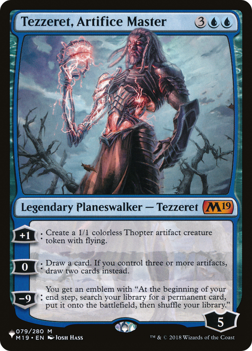 Tezzeret, Artifice Master (LIST-M19-79) - The List