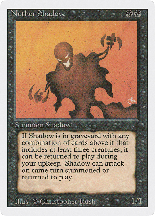 Nether Shadow (3ED-) - Revised Edition