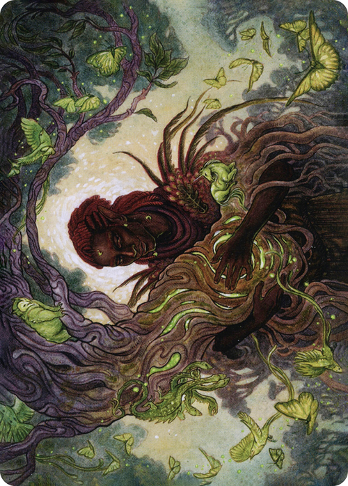 Circle of Dreams Druid // Circle of Dreams Druid (AAFR-066) - Adventures in the Forgotten Realms Art Series (Borderless)
