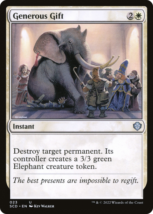 Generous Gift (SCD-023) - Starter Commander Decks