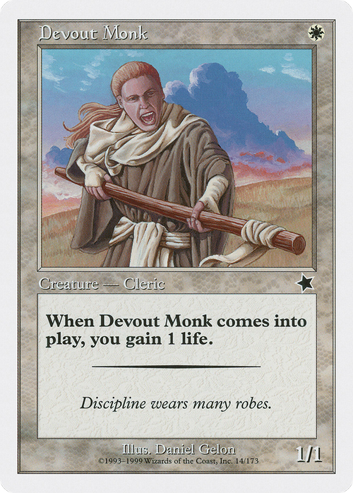 Devout Monk (S99-014) - Starter 1999