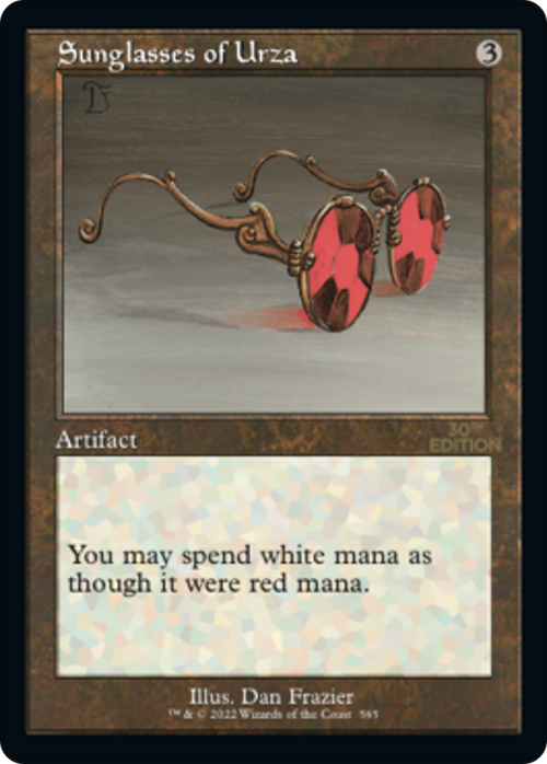 Sunglasses of Urza (Retro Frame) (30A-565) - 30th Anniversary Edition