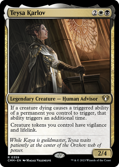 Teysa Karlov (CMM-359) - Commander Masters