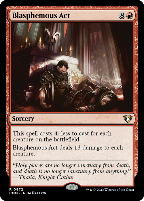 Blasphemous Act (CMM-872) - Commander Masters