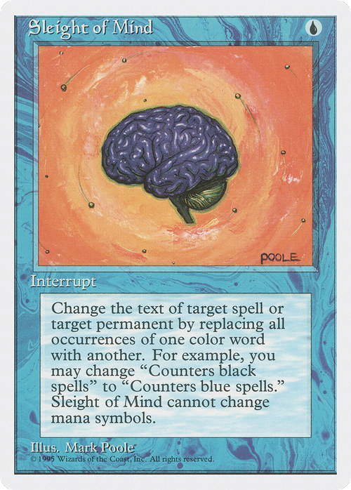 Sleight of Mind (4ED-) - Fourth Edition