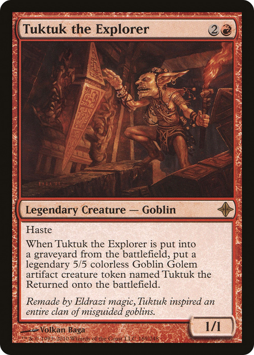 Tuktuk the Explorer (ROE-169) - Rise of the Eldrazi Foil
