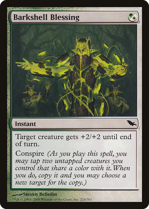 Barkshell Blessing (SHM-224) - Shadowmoor