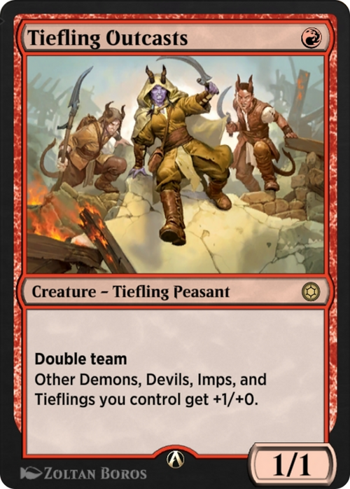 Tiefling Outcasts (HBG-061) - Alchemy Horizons: Baldur's Gate