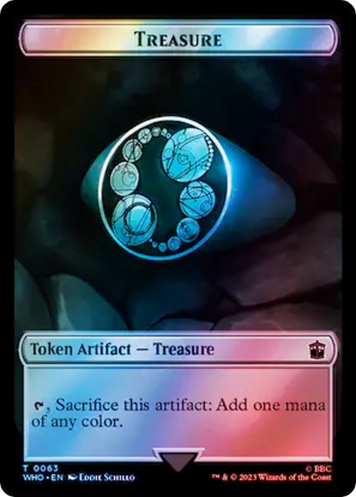 Treasure (TWHO-063) - Doctor Who Tokens Foil