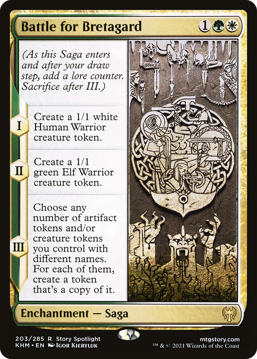 Battle for Bretagard (KHM-203) - Kaldheim Foil
