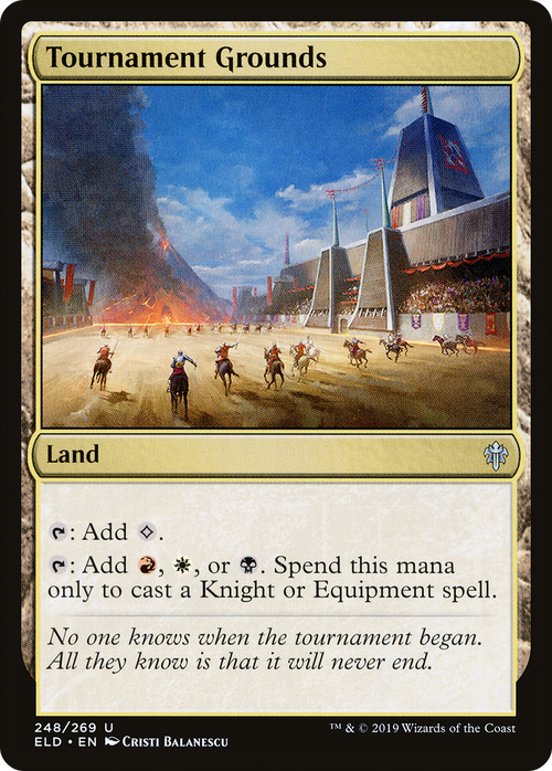 Tournament Grounds (ELD-248) - Throne of Eldraine