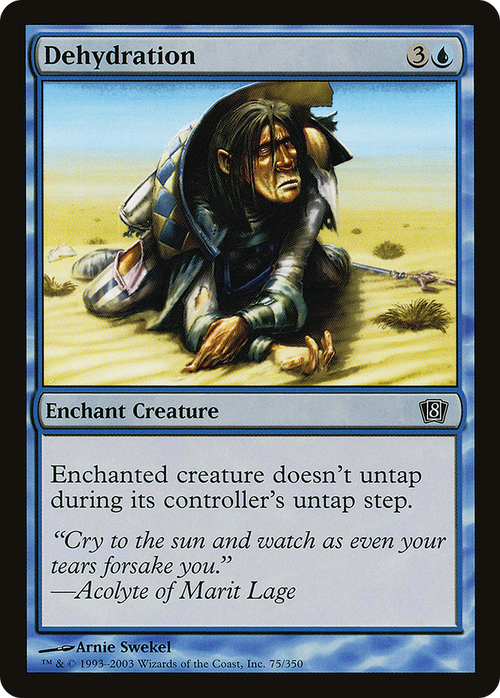 Dehydration (8ED-075) - 8th Edition Foil
