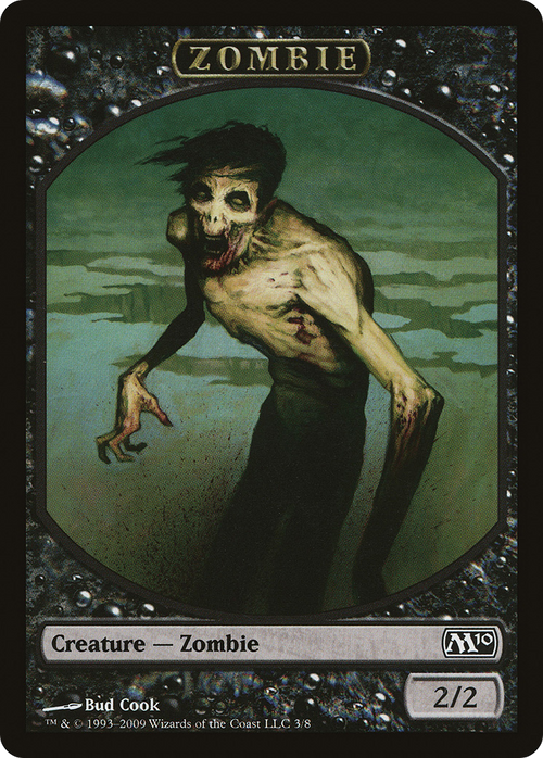Zombie Token (M10-003) - Magic 2010 Tokens