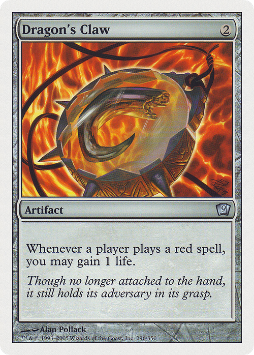 Dragon's Claw (9ED-296) - 9th Edition