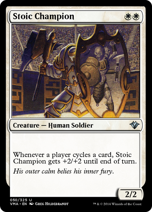 Stoic Champion (VMA-050) - Vintage Masters