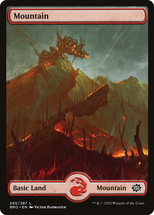 Mountain (285) - Full Art (BRO-285) - The Brothers' War