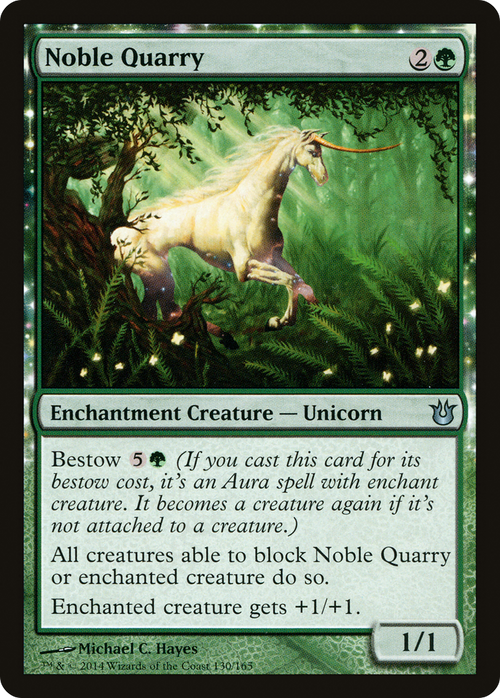 Noble Quarry (BNG-130) - Born of the Gods: (enchantment)