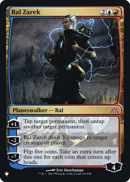 Ral Zarek (LIST-094) - The List Foil