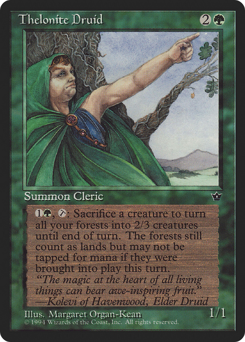 Thelonite Druid (FEM-) - Fallen Empires