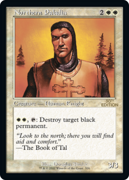 Northern Paladin (Retro Frame) (30A-326) - 30th Anniversary Edition