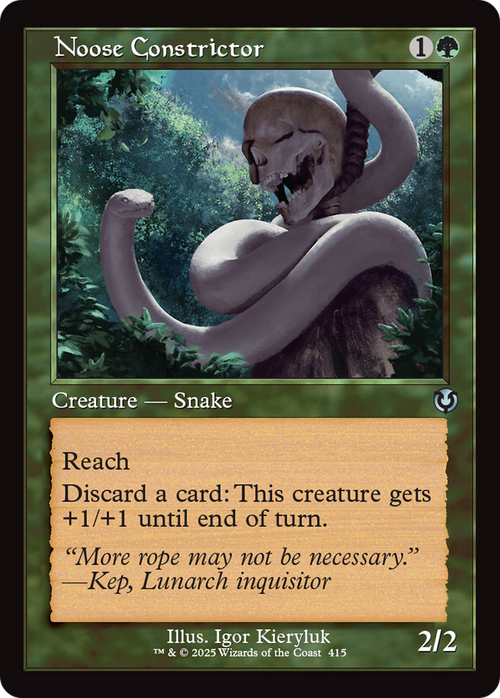 Noose Constrictor (Retro Frame) (INR-415) - Innistrad Remastered Foil
