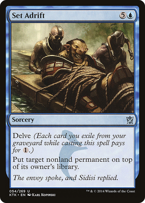 Set Adrift (KTK-054) - Khans of Tarkir Foil