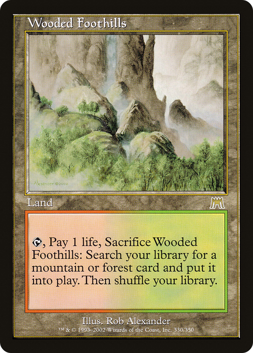 Wooded Foothills (ONS-330) - Onslaught