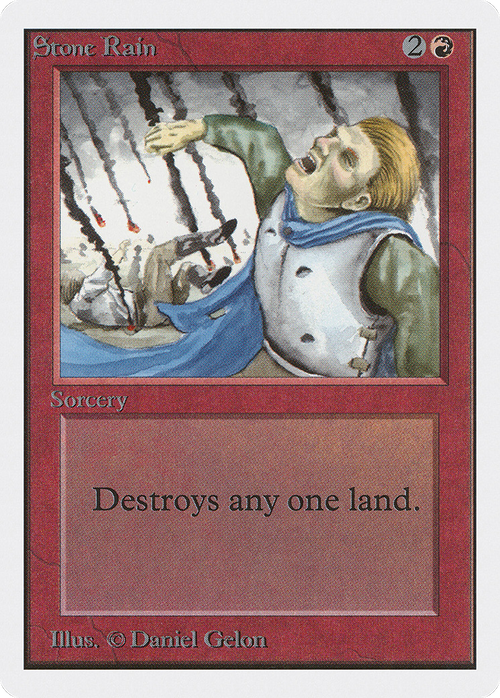Stone Rain (2ED-) - Unlimited Edition