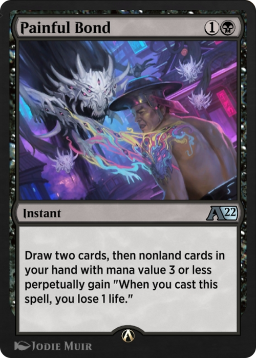 Painful Bond (YNEO-012) - Alchemy: Kamigawa